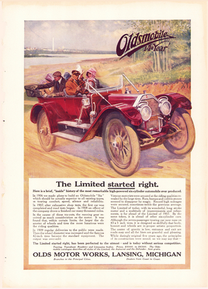 1910 Oldsmobile Ad